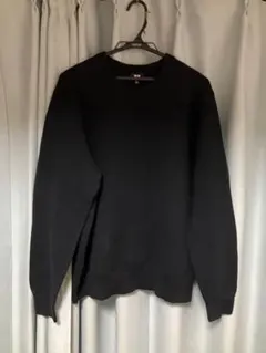 ウォッシャブルミラノリブクルーネックセーター XL ダークネイビー