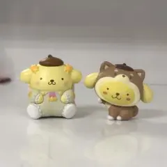 ポムポムプリン プリン サンリオ マスコット フィギュア ガチャガチャ