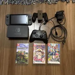 任天堂Switch+プロコン+カセット3点セット