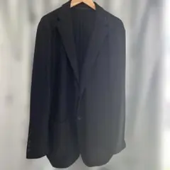 UNIQLO 黒いシングルボタンニットブレザー