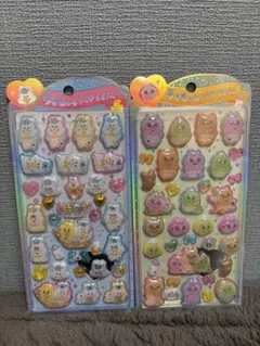 【正規品】おぱんちゅうさぎ うるちゅるPOPシール 2種セット