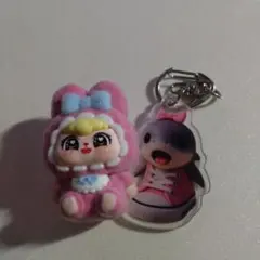 キャラクター キーホルダー 2個セット