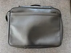 美品！　革製　ビジネスバッグ　リュック　ブラックのサムネイル