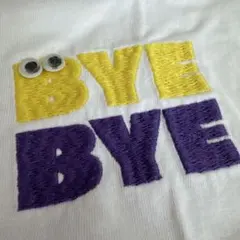 OCEAN & GROUND 動く目玉 BYE BYE 刺繍 Tシャツ 100のサムネイル