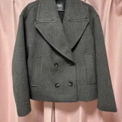 ザラ　チェスターコート　s