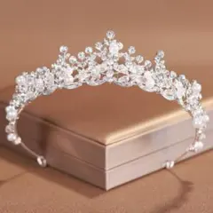 ティアラ ウェディング ヘッドドレス アクセサリー ジュエリー 髪飾り 結婚式
