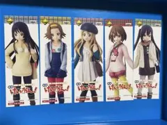 けいおん 一番くじ　しおり 5種