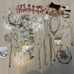 アクセサリー　セット　ブレスレット ヘアアクセ　イヤリング　ピアス　指輪　リング