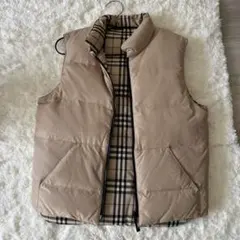 BURBERRY バーバリー ベスト リバーシブル 美品 短丈のサムネイル