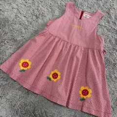 ミキハウス チエコサク ワンピース ギンガムチェックのサムネイル