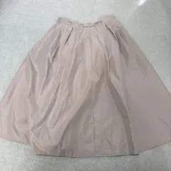 【美品】　ベージュ　M 裏地付き　スカート