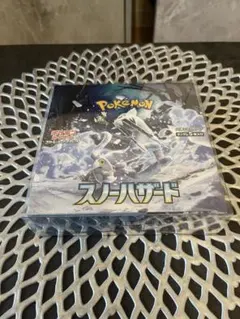 【新品未開封・シュリンク付き】ポケモンカード スノーハザード BOX