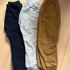 UNIQLO ウルトラストレッチスウェットパンツ　90〜110 M/L セット