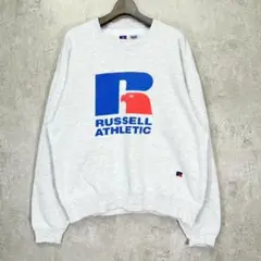 ◎90s RUSSEL ATHLETIC スウェットシャツ USA製 L 霜降り