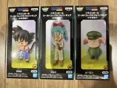 ドラゴンボール　ワールドコレクタブルフィギュア　少年期編2 　3種