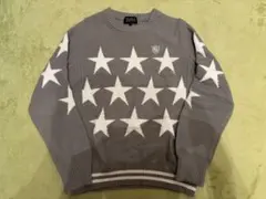 パーリーゲイツ 星形模様 セーター パーリーゲイツ星柄ニットセーター - メルカリ