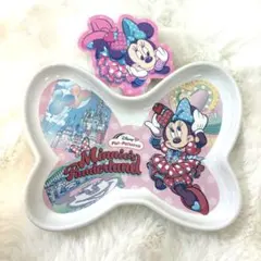 新品未使用 ディズニー パルパルーザ ミニーファンダーランドスーベニアプレート