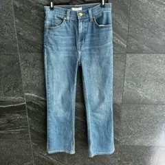 プラステPLST【22】ストレートデニム　ブルー