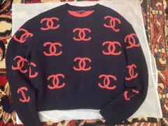 美品⭐︎シャネル CHANEL クルーズライン 半袖ニット38 ひめかさん着用 