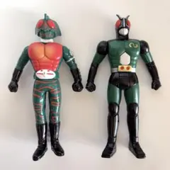 仮面ライダー ビッグサイズソフビフィギュア BLACK RX ２点セット Amazon | ncho ライダーBLACK RX ライダーブラックRX ビッグサイズ