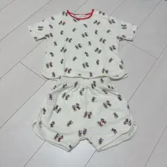 ZARA BABY Disney ミッキー・ミニー　総柄セットアップ