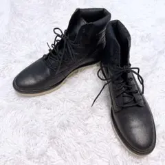 Timberland レディース レースアップ ブーツ 黒 24.5cm