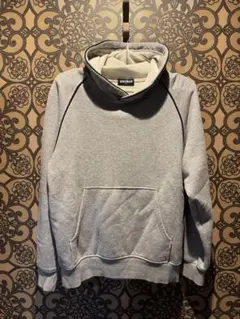 OLD UNIQLO グレー スウェット フード付き パーカー フーディ