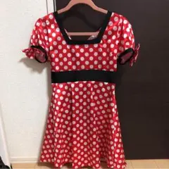 ミニーマウス風 ワンピース コスプレ大人用 ハロウィン