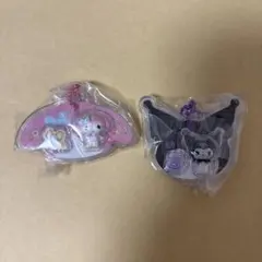 サンリオ パッケージチャーム＆チョコボーロ 【マイメロディ＆クロミ】