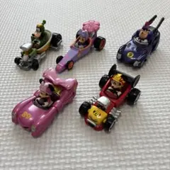 【廃盤品】トミカ ミッキーマウスとロードレーサーズ 5台セット
