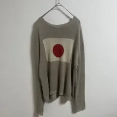 Sasquatchfabrix 17ss 日の丸サマーニットのサムネイル
