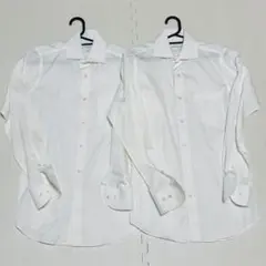 グリーンレーベル　ビジネスシャツ　ホワイト　37 2枚セット