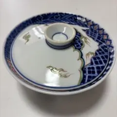 和食器 飯碗 染付 幾何学模様 陶磁器