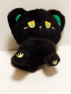 くろねこぬいぐるみ