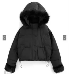 GRL マルチWayフード付きファーダウンジャケット［kd81］