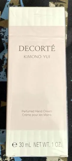 コスメデコルテ　キモノユイ　パヒュームハンドクリームのサムネイル