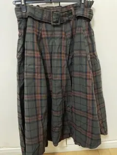 チェック フレアスカート Mサイズ