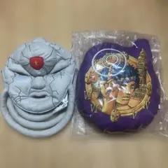ジョジョの奇妙な冒険 一番くじ第一部クッション 石仮面 かぶれるぬいぐるみ