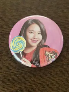 TWICE 缶バッジ　チェヨン　キャンディポップ