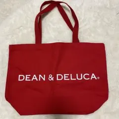 DEAN & DELUCA 赤 トートバッグ