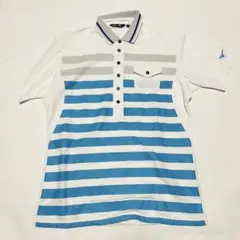 상태좋음 MIZUNO ゴルフ 半袖ポロシャツ ホワイト XL