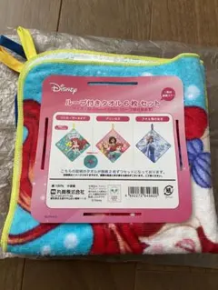 ディズニー　ループ付きタオル　3枚セット