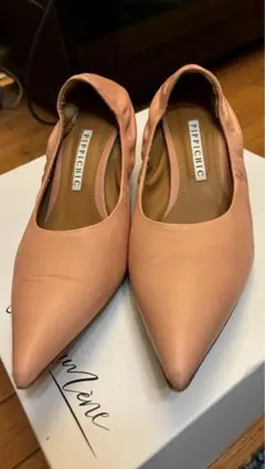 PIPPI CHIC ピンク ポインテッドトゥパンプス