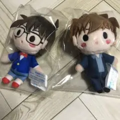 名探偵コナン　メモリアルカット　G賞　ぬいぐるみマスコット　江戸川コナン　白馬探