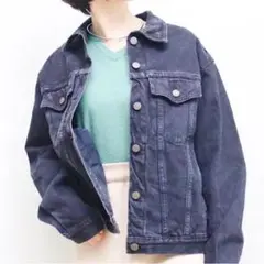 OLD GAP BLACK DENIM JACKET
