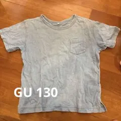 ライトブルー Tシャツ 胸ポケット付き