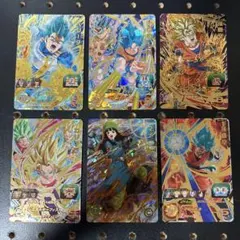 スーパードラゴンボールヒーローズ CPカード 6枚セット - メルカリ