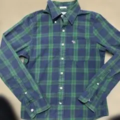Abercrombie & Fitch チェック柄ネルシャツ S