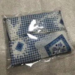 n*★様 【新品未使用！】ハンドメイド　ポケットティッシュケース　ギンガムチェッ
