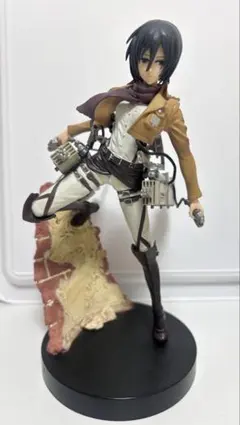 進撃の巨人 調査兵団 ミカサ フィギュア 塗装完成品 - メルカリ